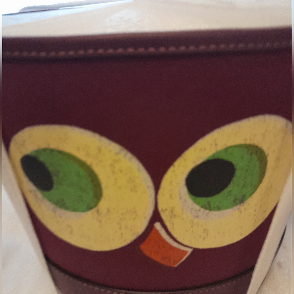 New Coach Owl Halloween Bucket Bag With Silky Dust Cover NWT - Picture 12 of 12